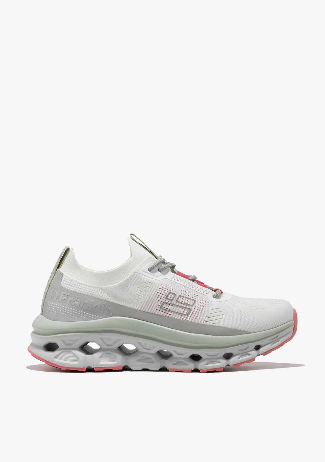 Aero Sneakers Mesh White / Fuchsia