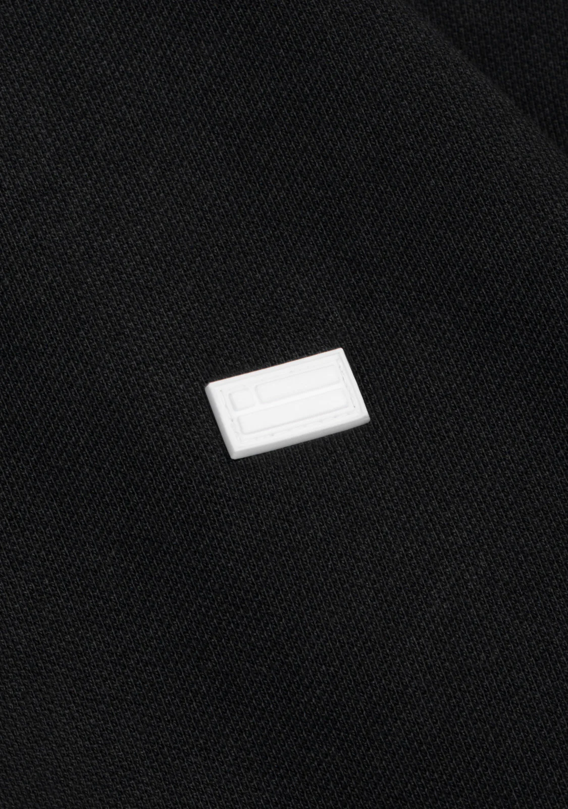 Basic Polo Shirt Black / White - Image 2