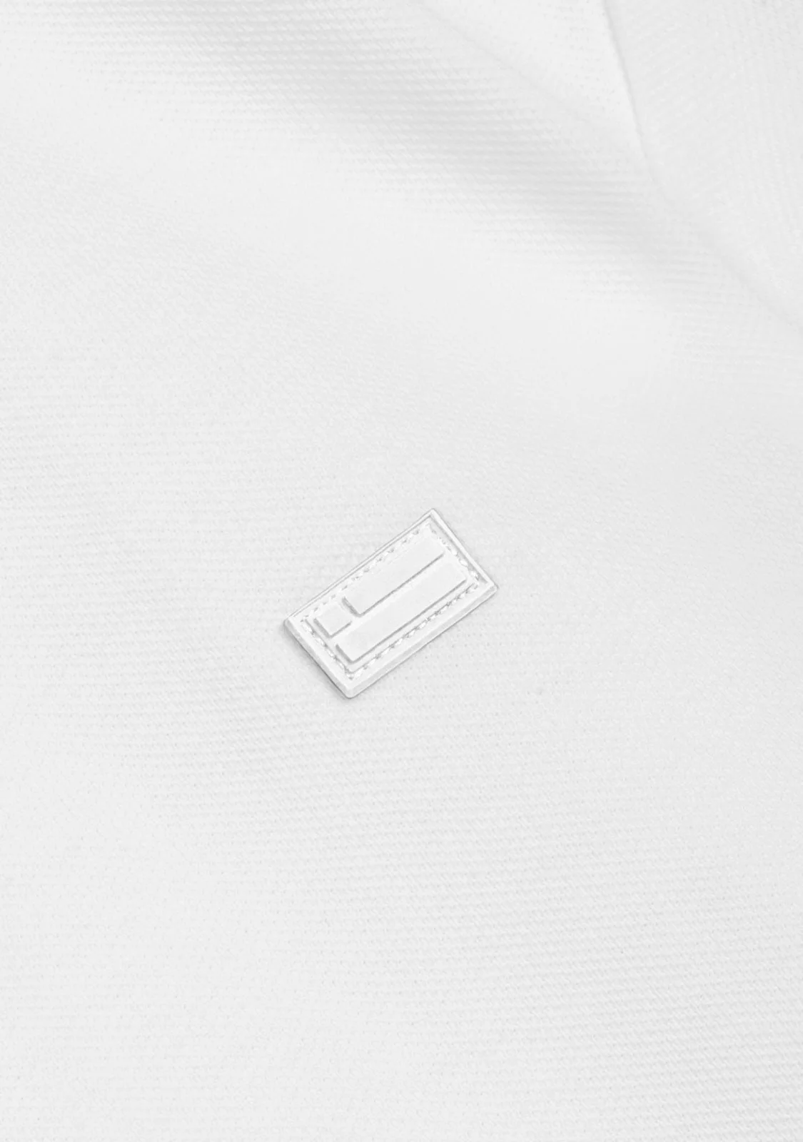 Basic Polo Shirt Full White - Image 2