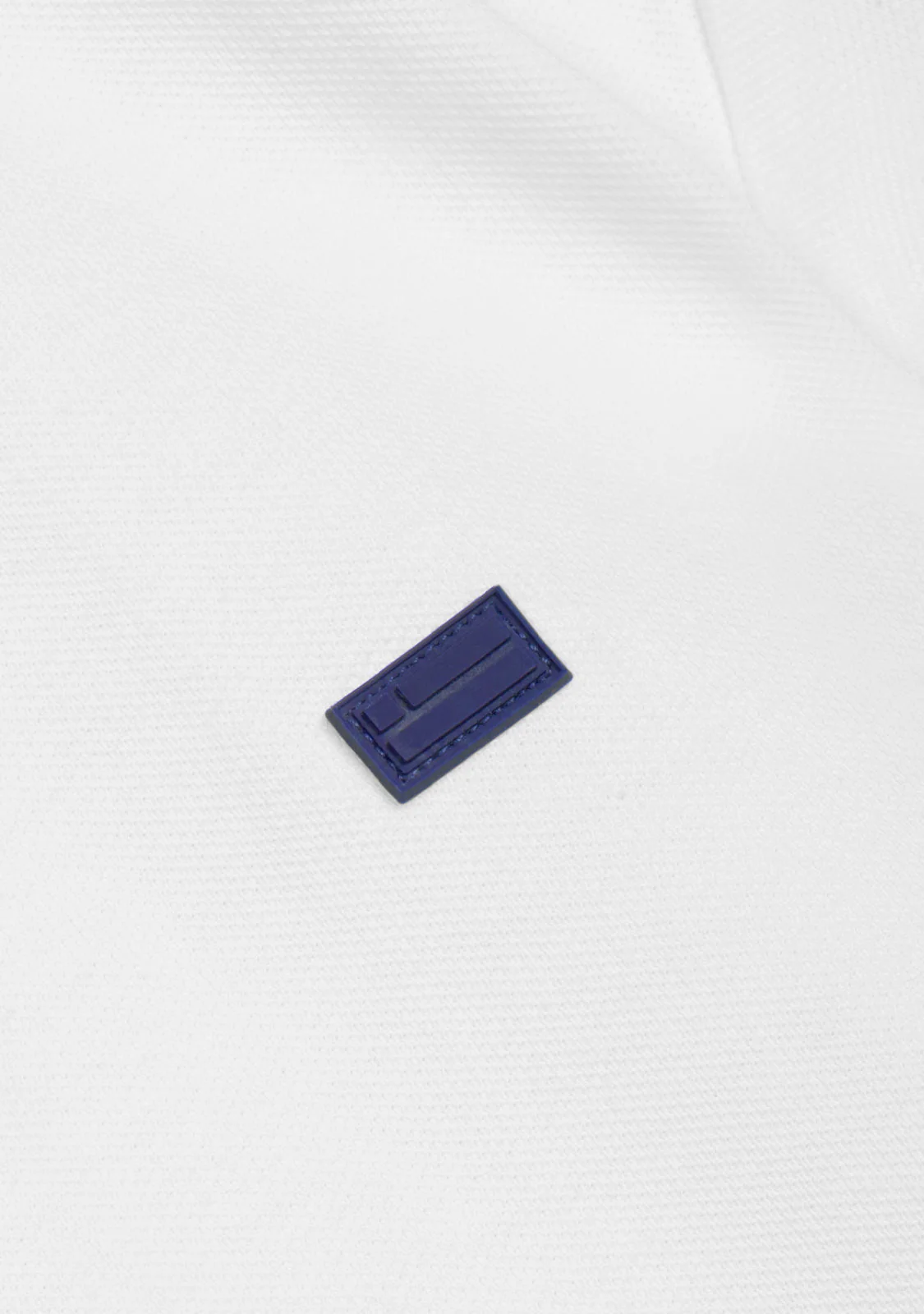 Basic Polo Shirt White / Navy - Image 2