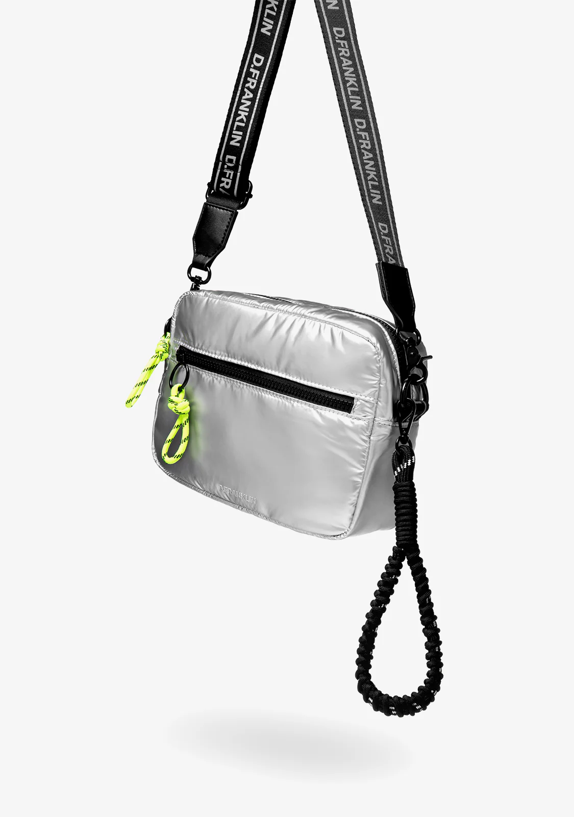 Bomb Crossbody Bag Silver - Image 2