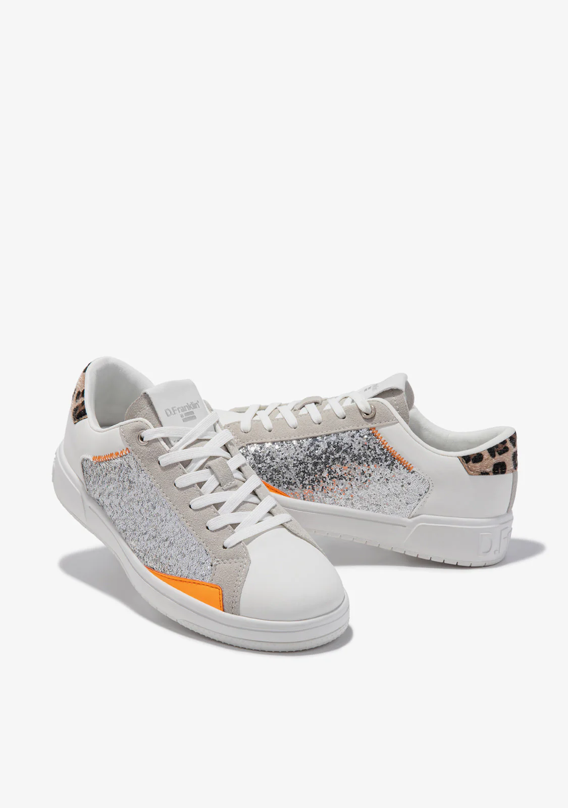 Court V2 Tennis Basic Glitter Silver Leo - Image 3