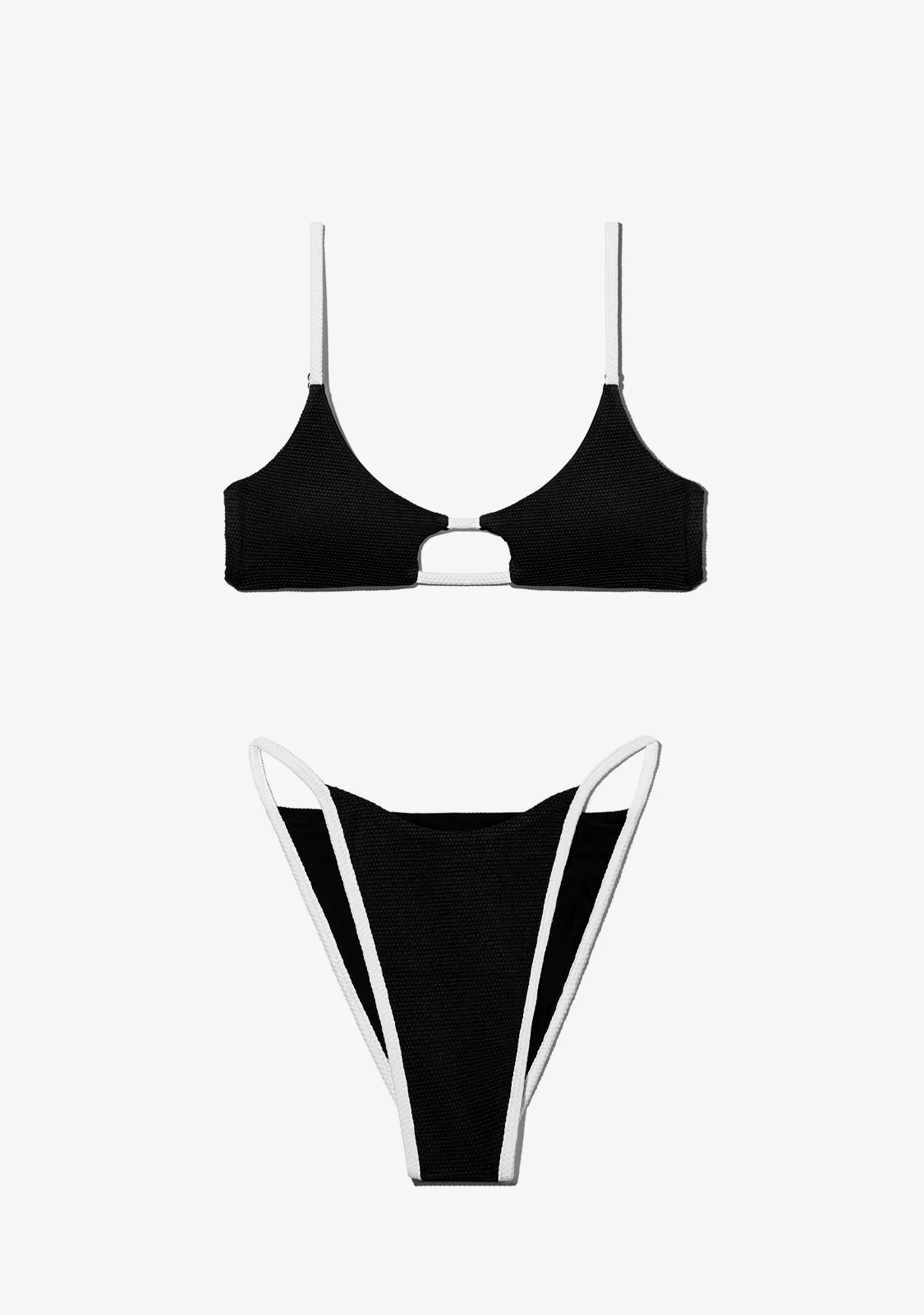 Feroe Top + Aruba Bottom Bikini Black - Image 2