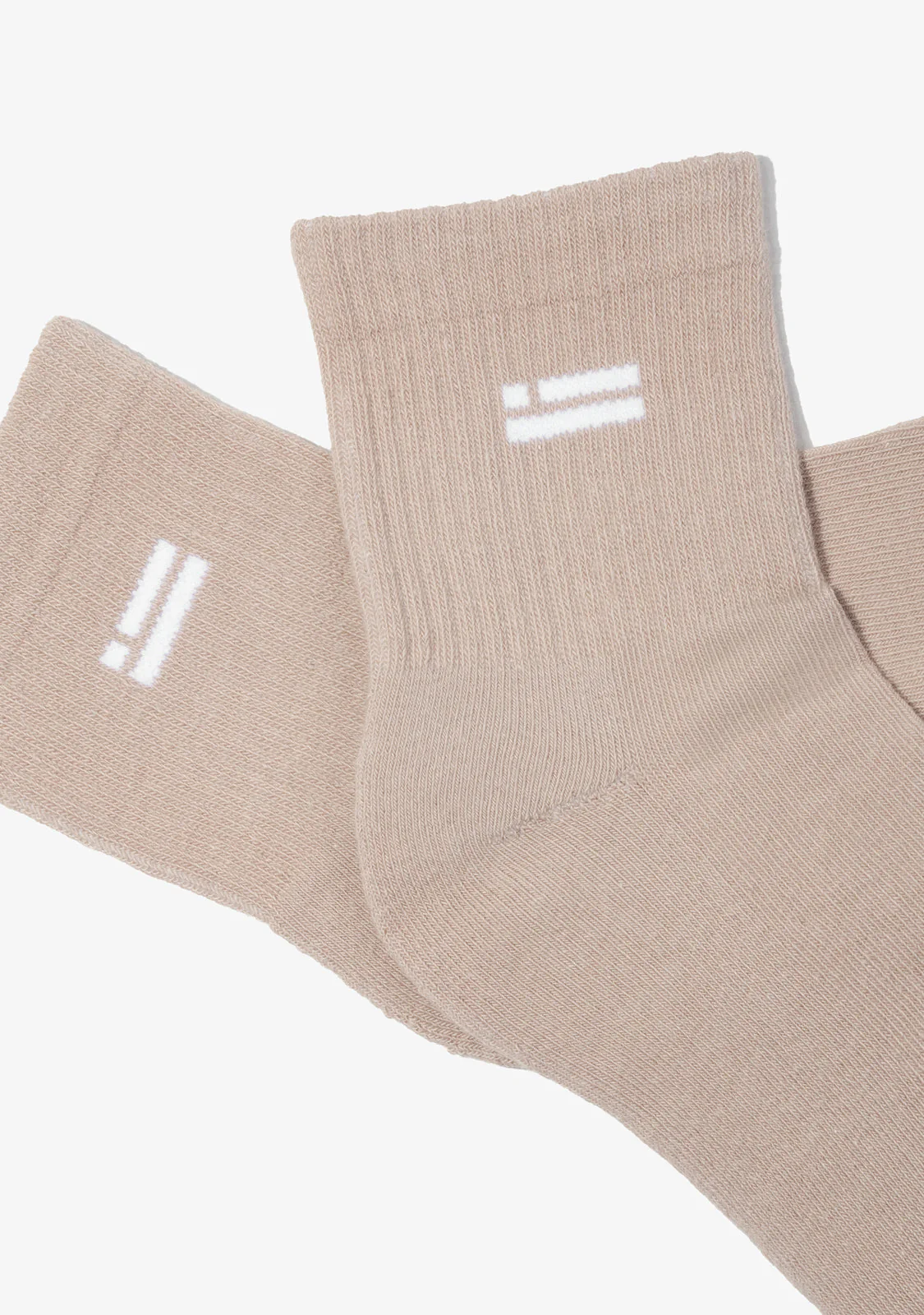 Flag Ankle Socks 3 Pack Peach - Image 2