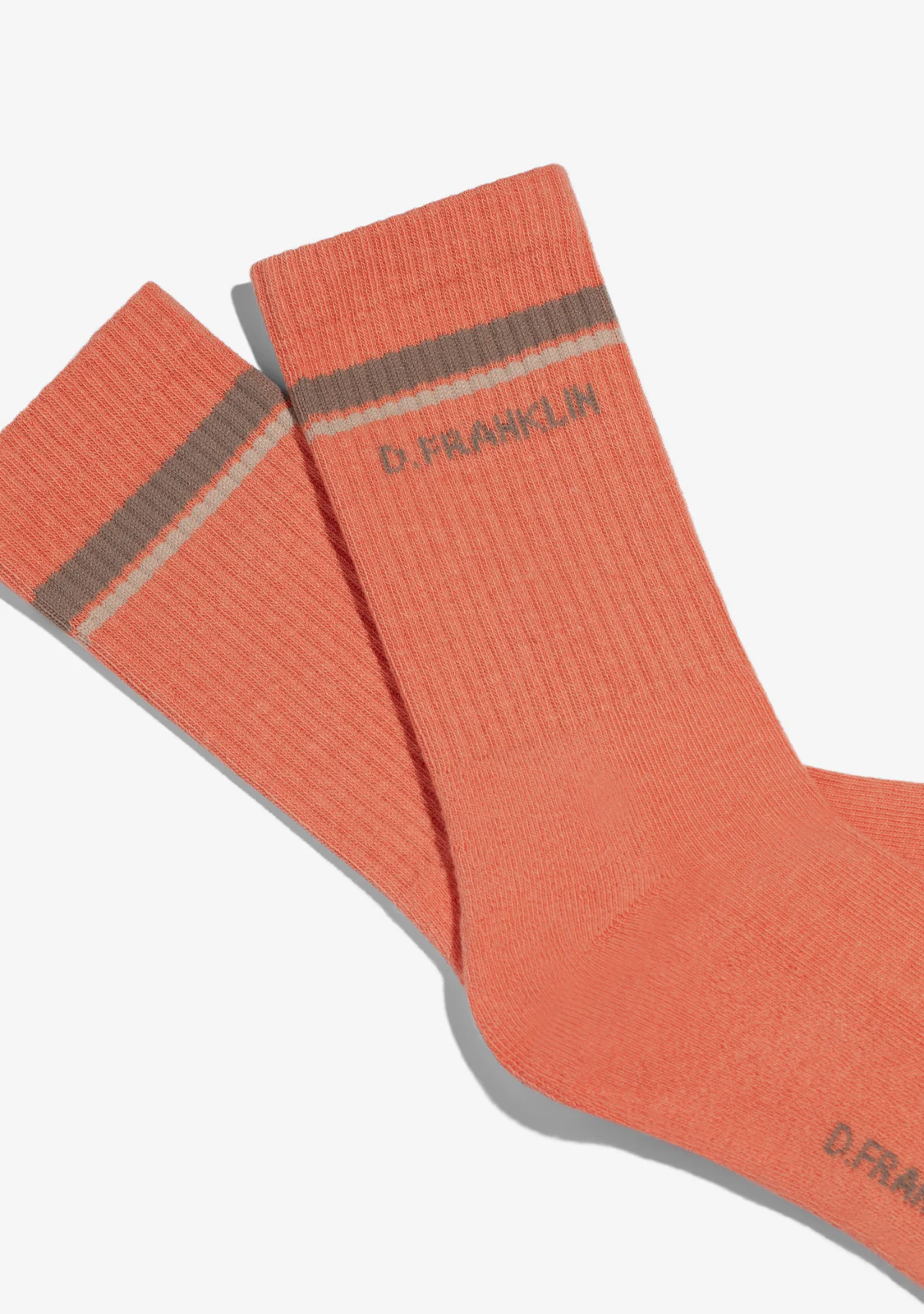 Gorpcore 2 Stripes Socks Orange - Image 2