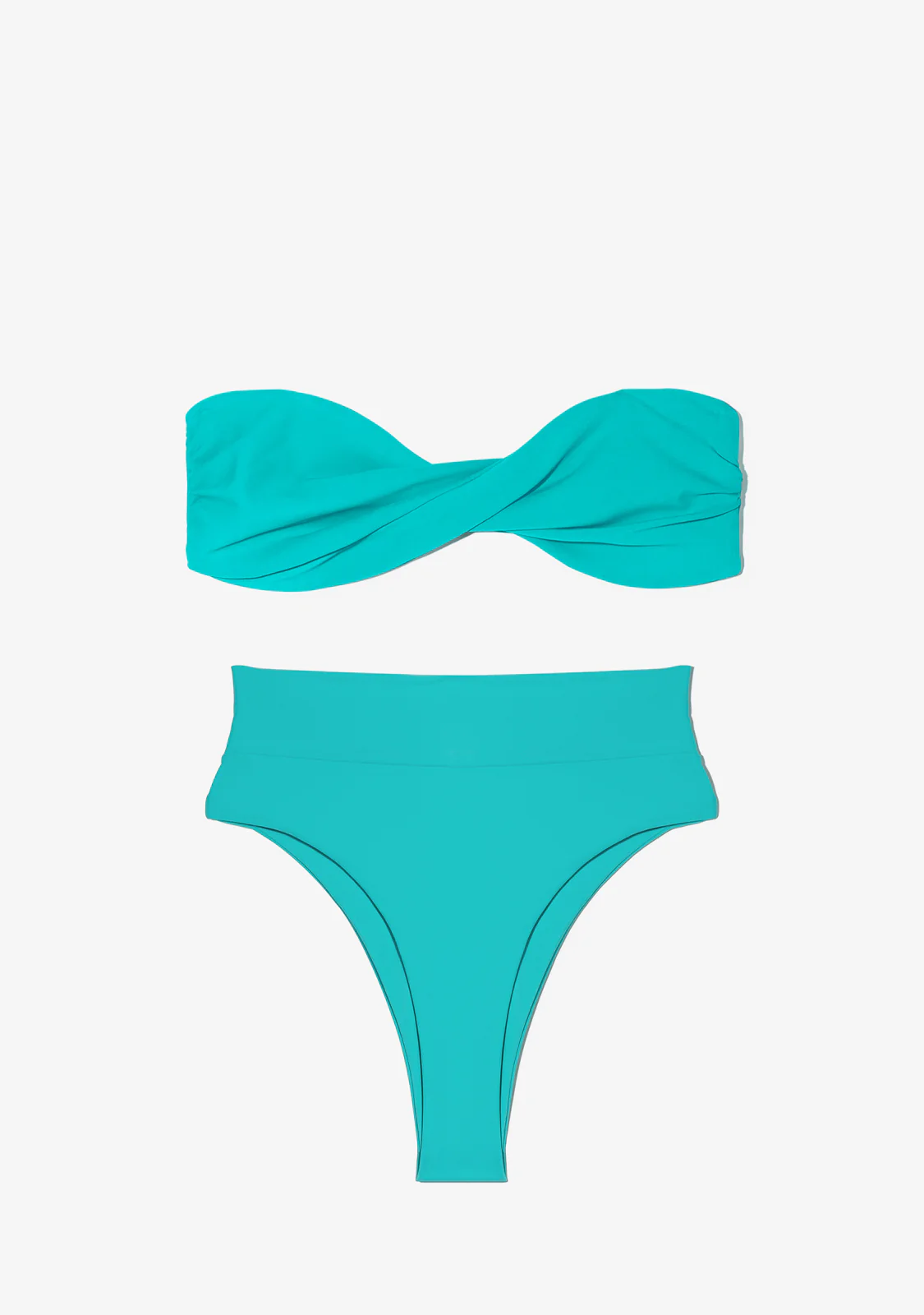 Harper Top + Kalea Bottom Aqua Blue Bikini - Image 3
