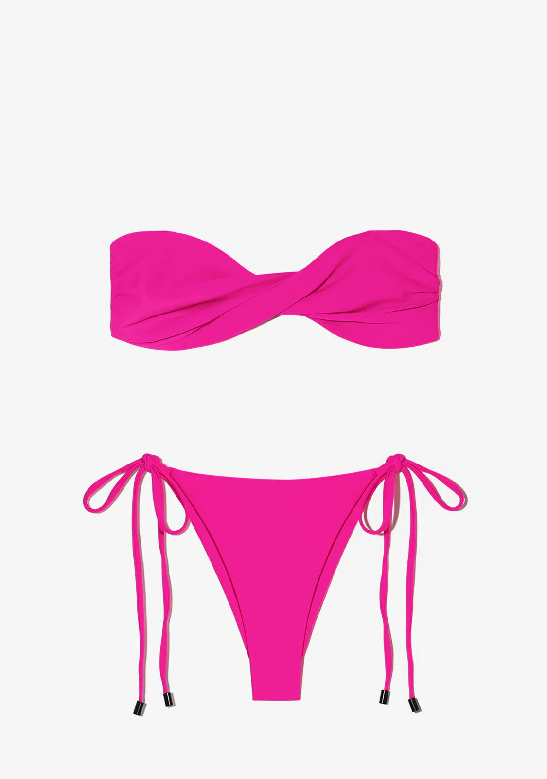 Harper Top + Lilo Bottom Hot Pink Bikini - Image 3