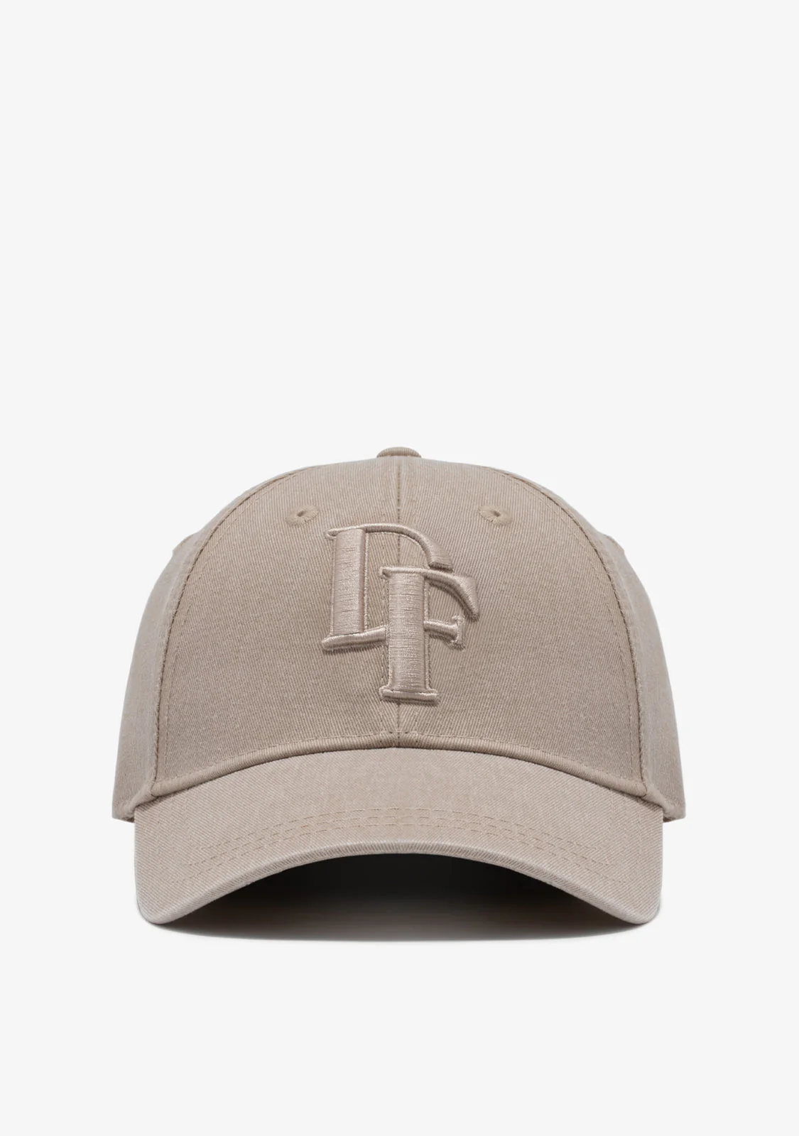 Initials Baseball Cap Sand - Image 2