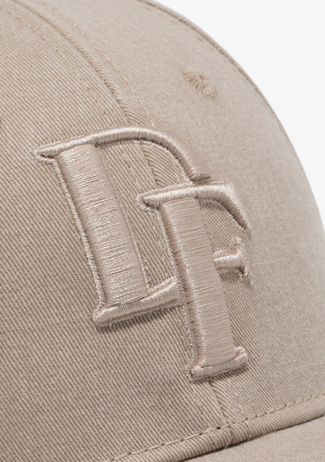 Initials Baseball Cap Sand - Image 3