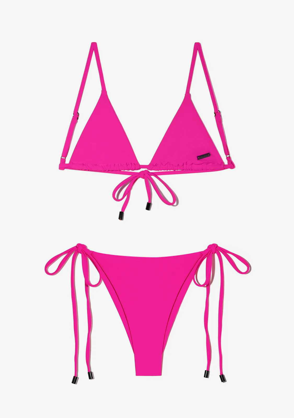 Kai Top + Lilo Bottom Hot Pink Bikini - Image 3