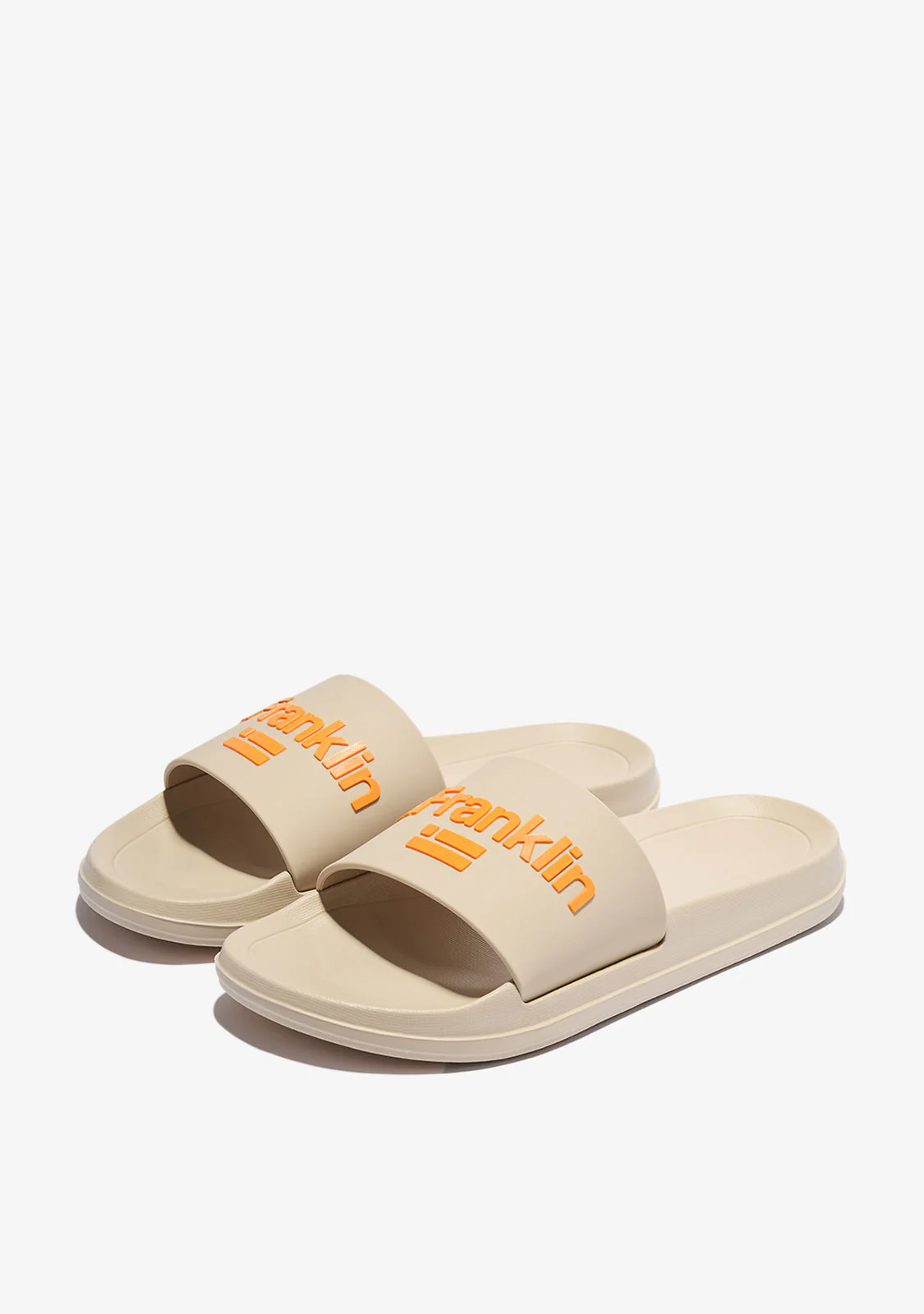 Marea Slides Beige / Orange - Image 2