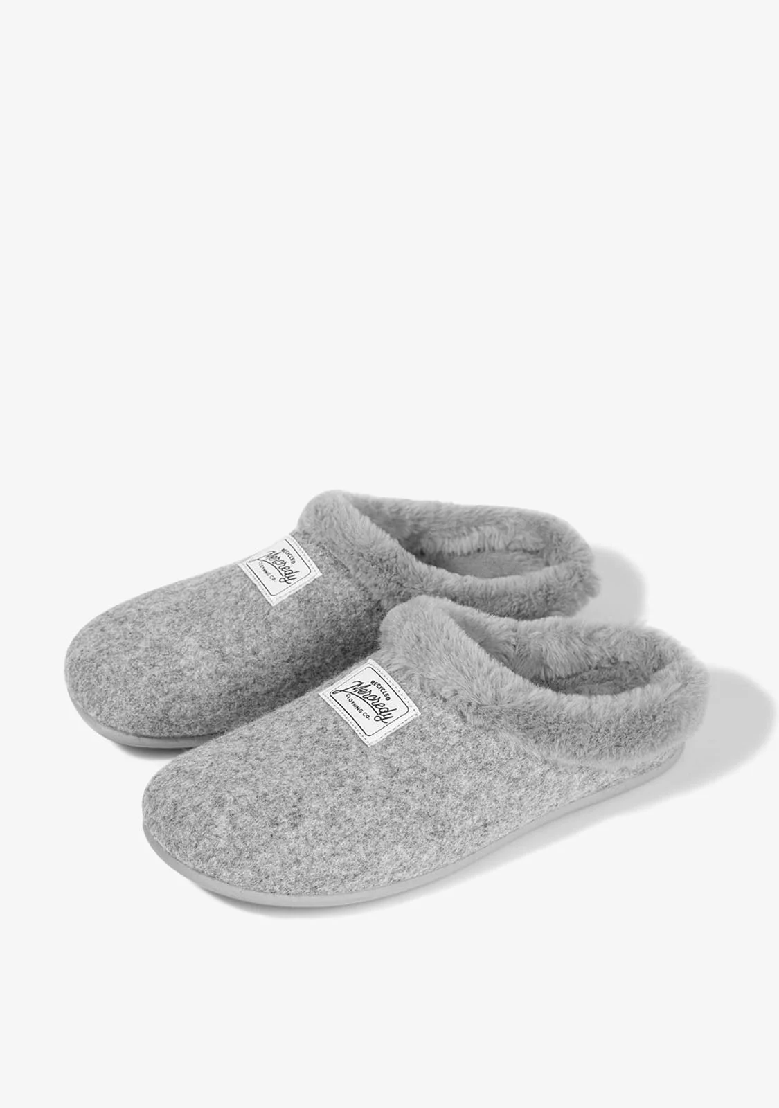 Mercredy Slipper Fur Grey - Image 2