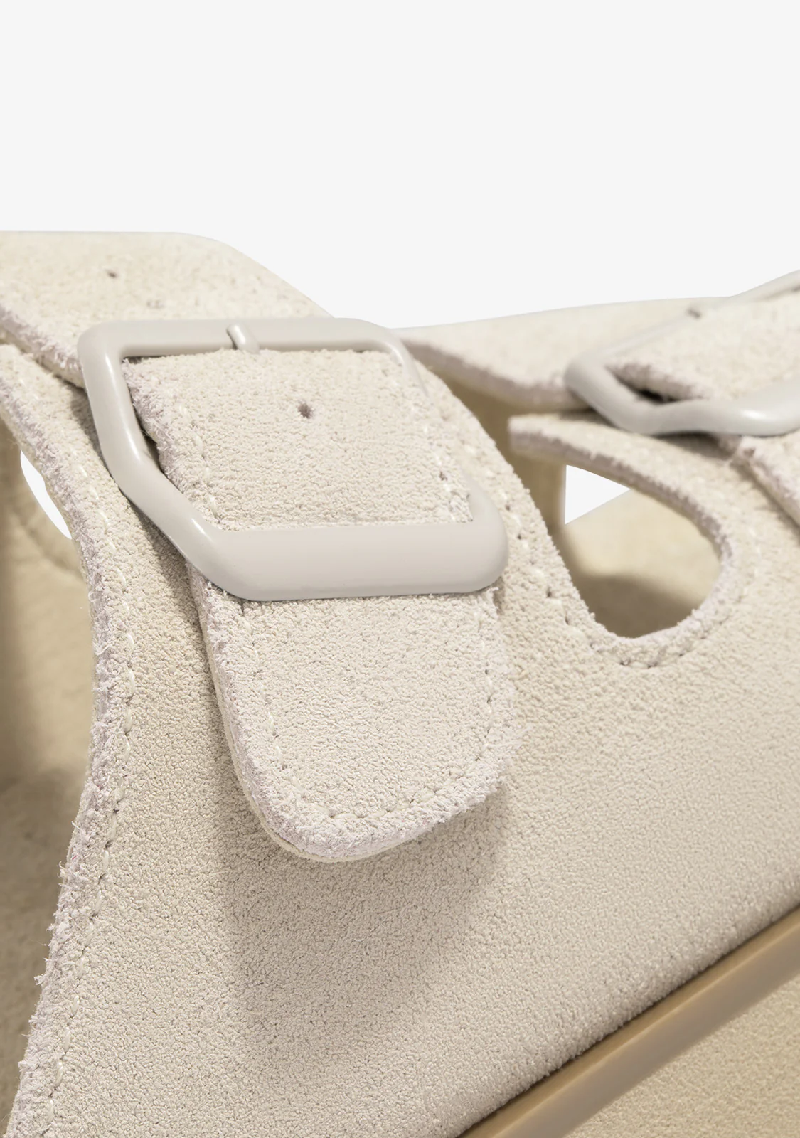 Nordic Sandal Buckle Full Beige - Image 3