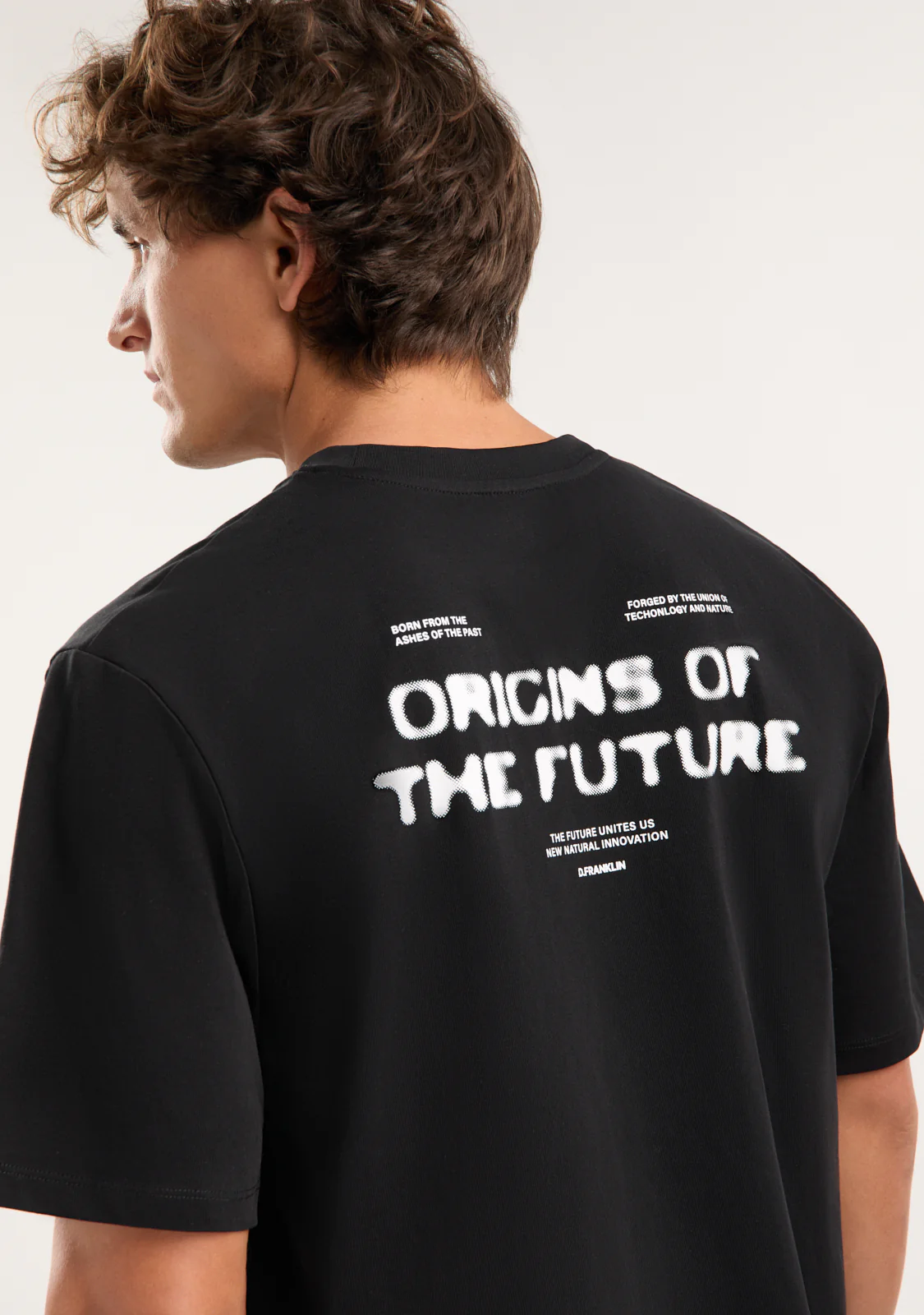 Origins T-Shirt Black / White - Image 7