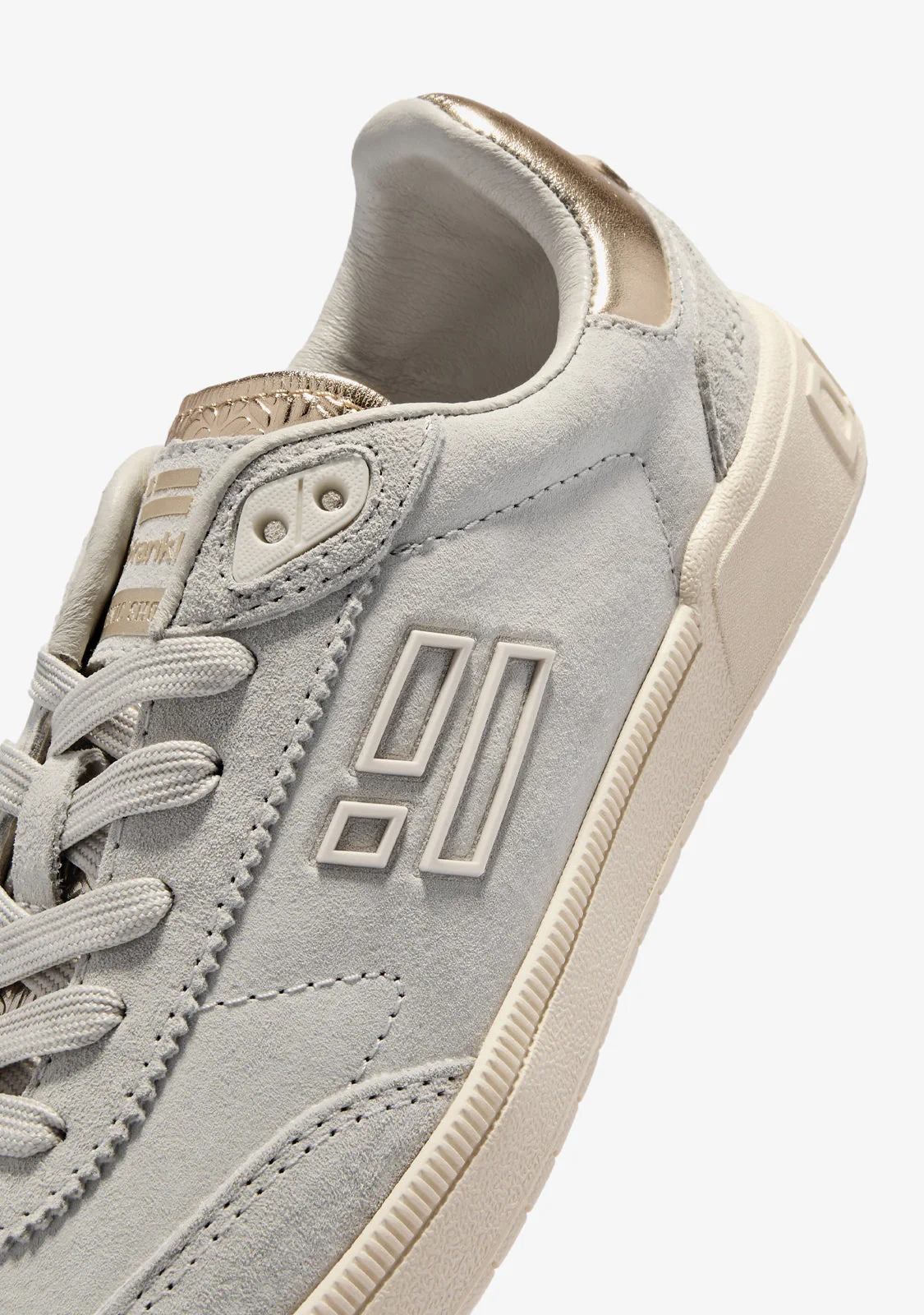 Rebel Suede Cool Grey / Gold Met - Image 4