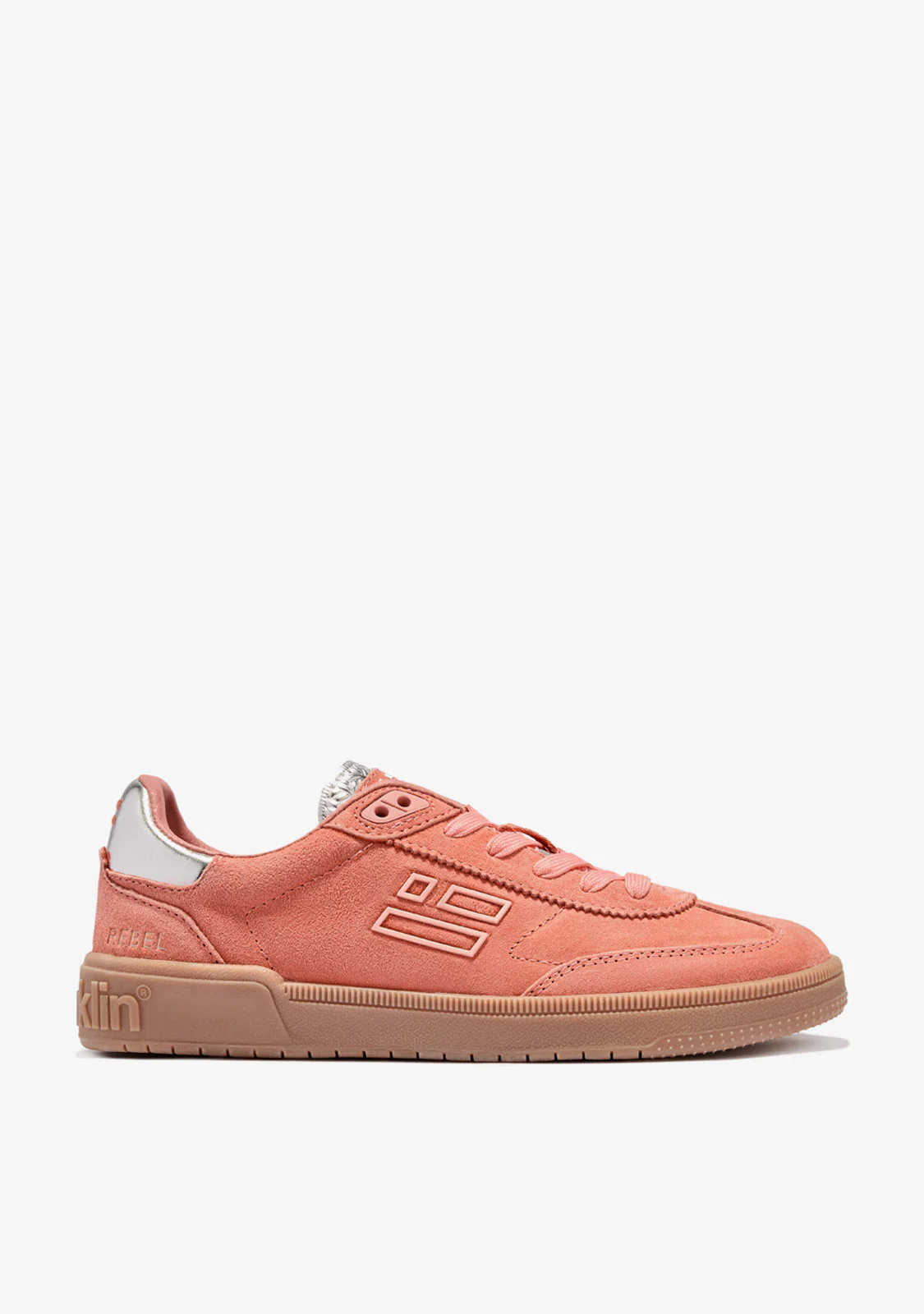 Rebel Suede Coral / Silver Met
