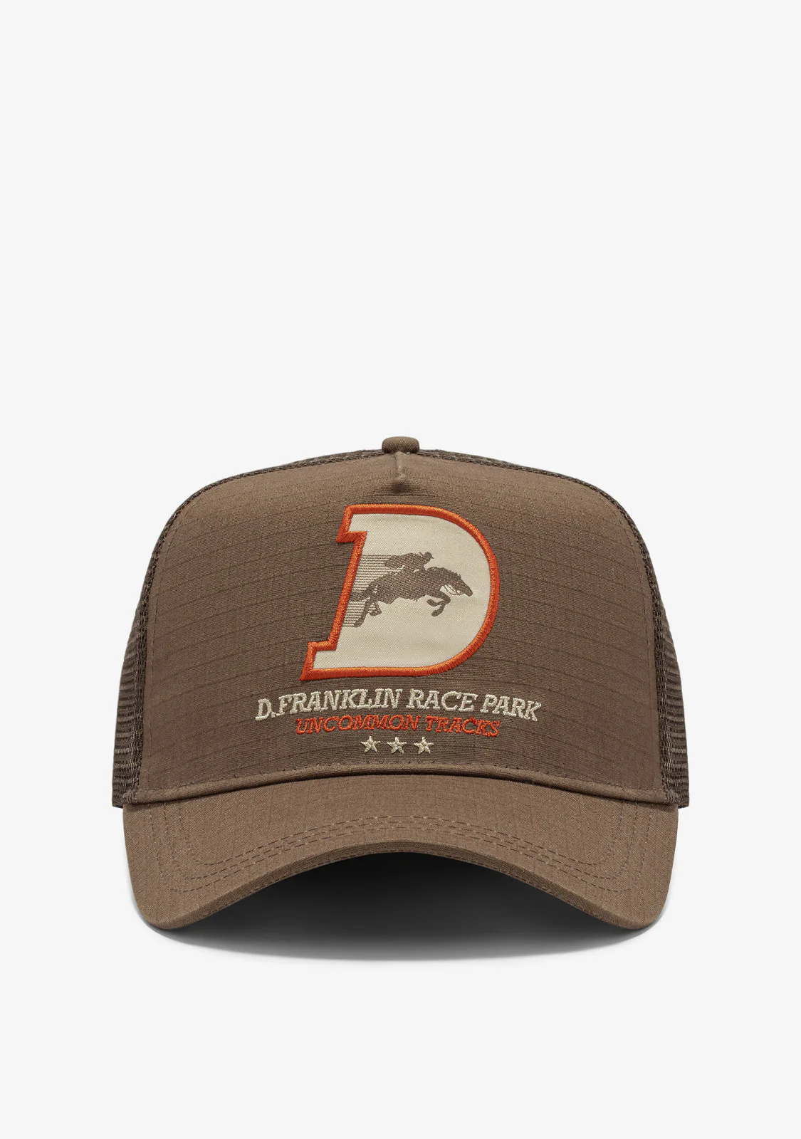 Ripstop Trucker Cap Brown - Image 2