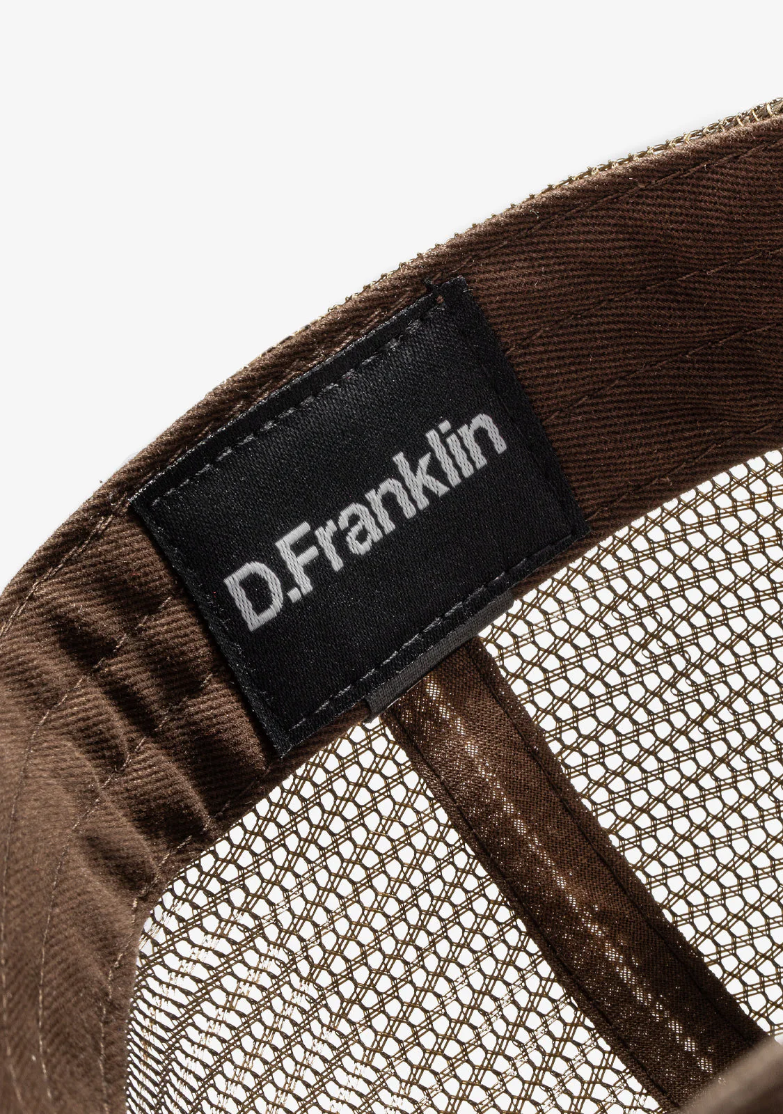 Ripstop Trucker Cap Brown - Image 4