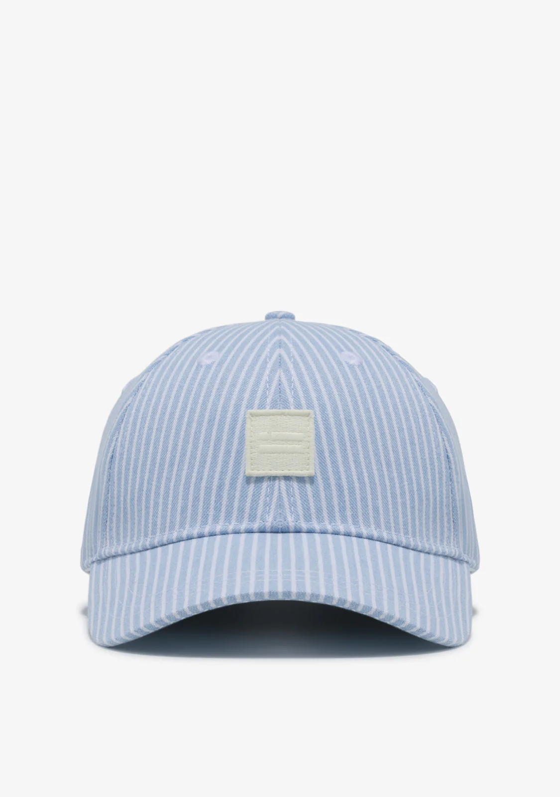 Stripes Baseball Cap Denim - Image 2