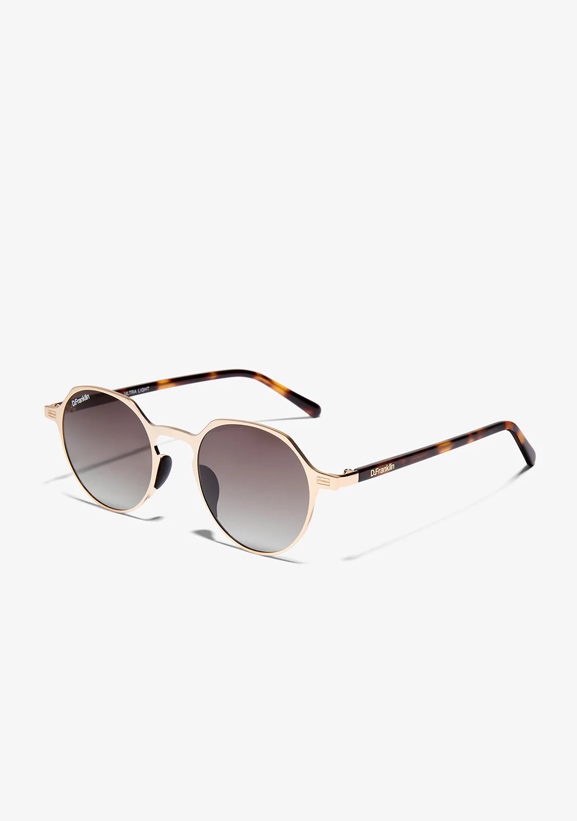 Ultra Light S Round Metal Gold / Gradient Brown - Image 2