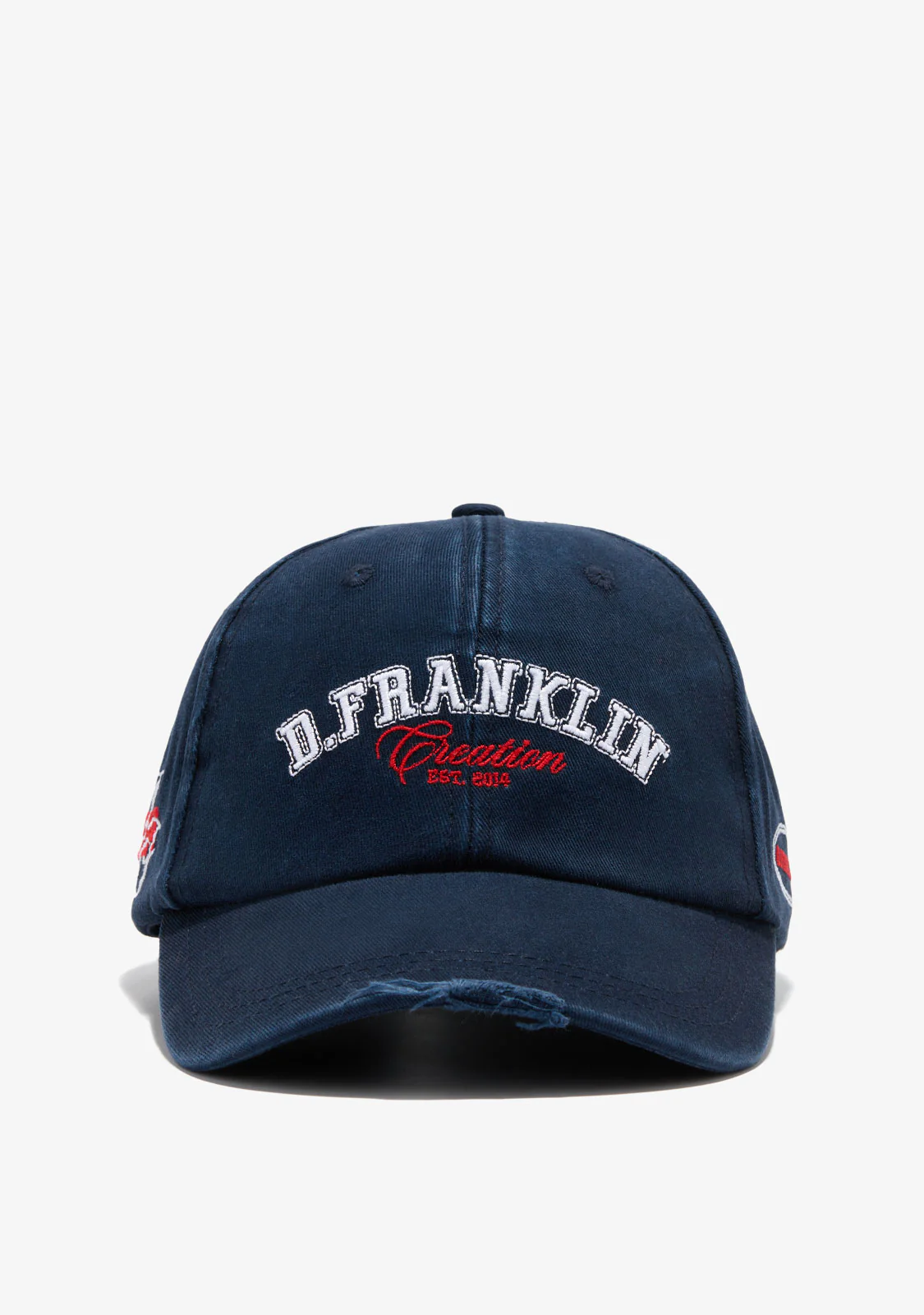 Varsity Washed Cap Navy - Image 2
