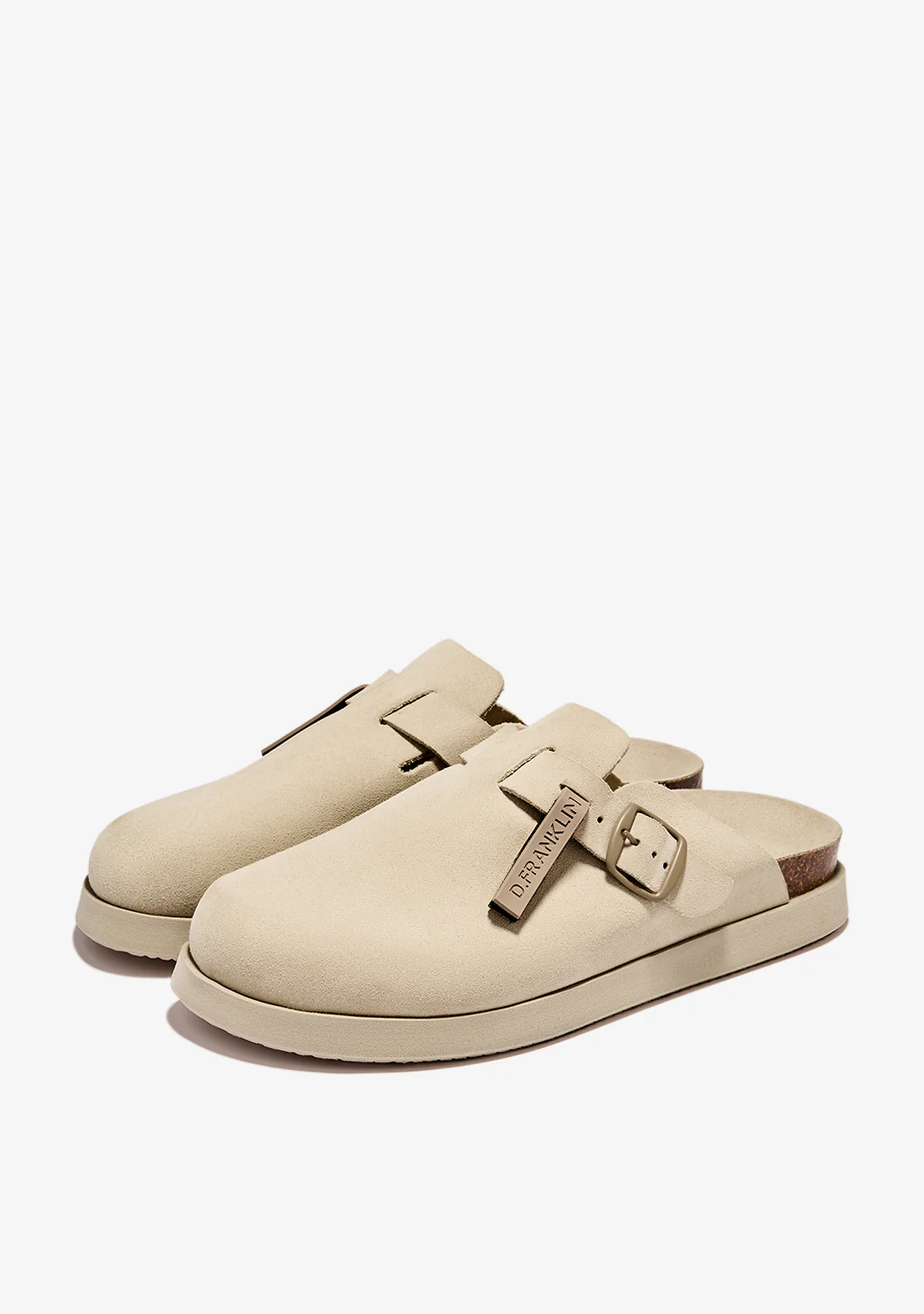 Vibe Clog Buckle Beige - Image 2