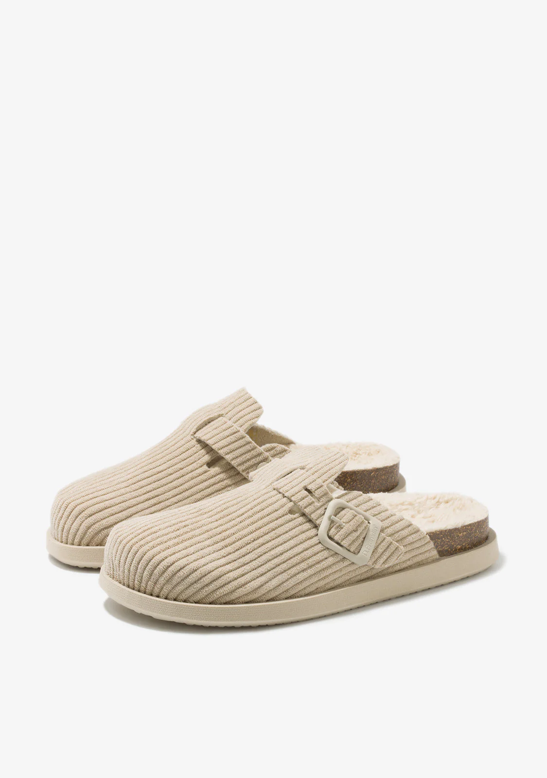 Vibe Clog Corduroy Beige - Image 2