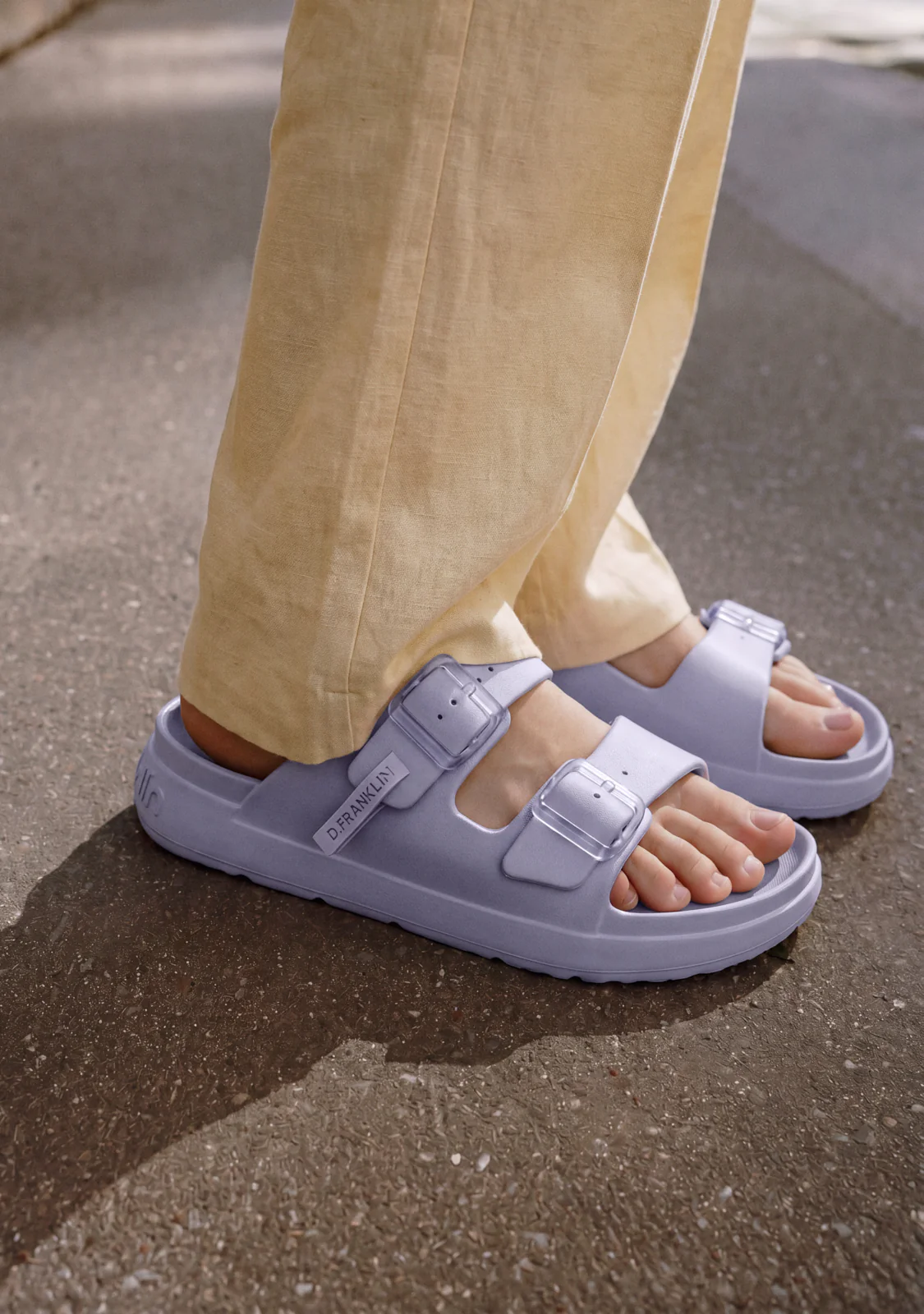 Vibe Foam 2 Buckles Cristal Violet - Image 5
