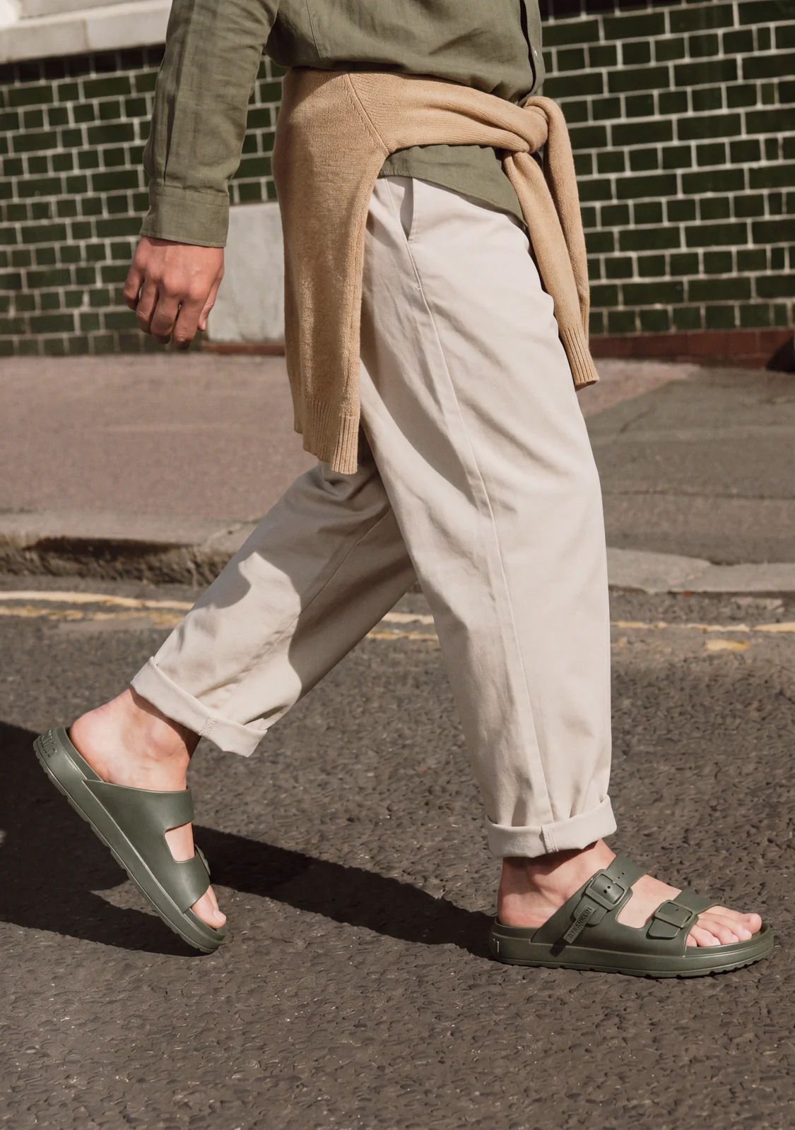 Vibe Foam 2 Buckles Full Oil Green - Image 5