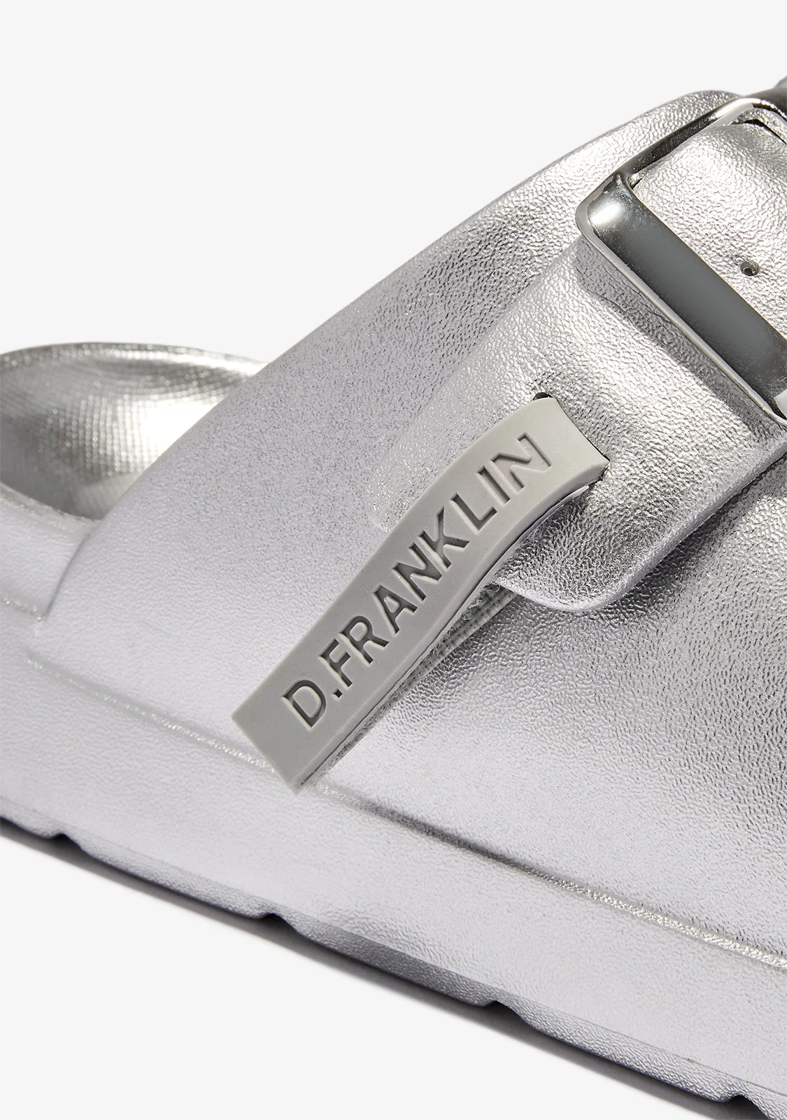 Vibe Foam 2 Buckles Met Silver - Image 3