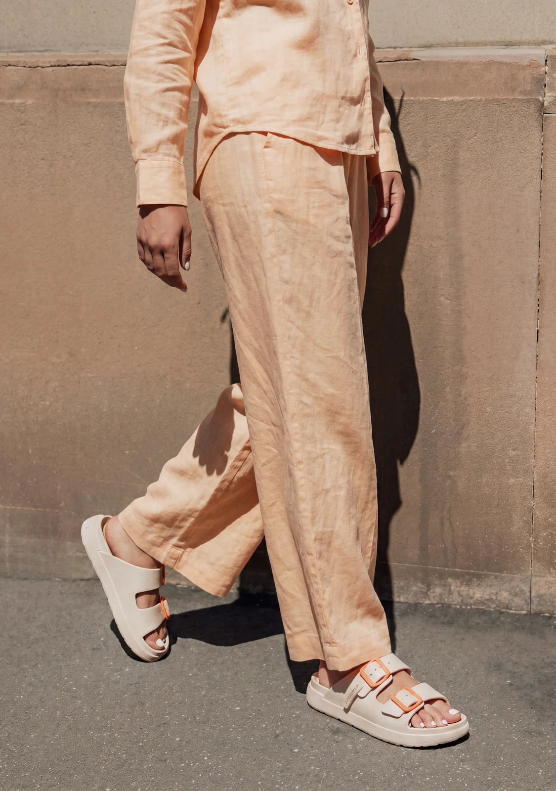 Vibe Foam 2 Buckles Mix Beige - Image 5